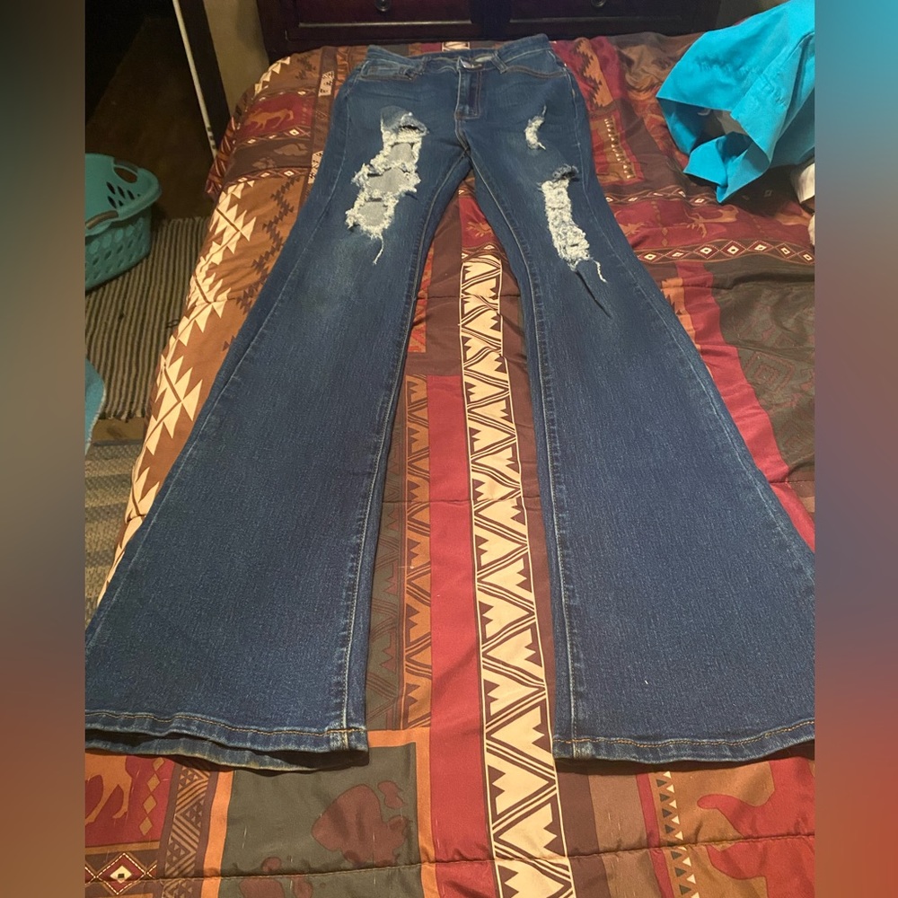 Bell bottoms never have anywhere to wear them